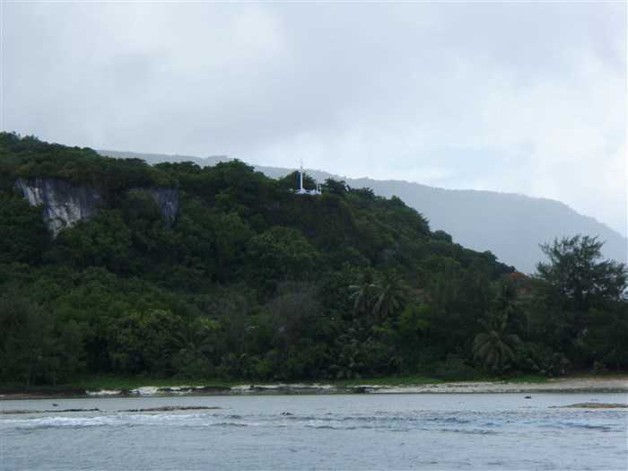 Station of the Cross from down below