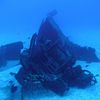 Stern section typhoon damage