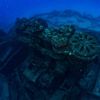 Engine and boilers of shipwreck Shoun Maru