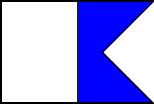Alpha Dive Flag