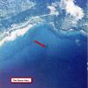 Aerial Photo of Sunken Ship